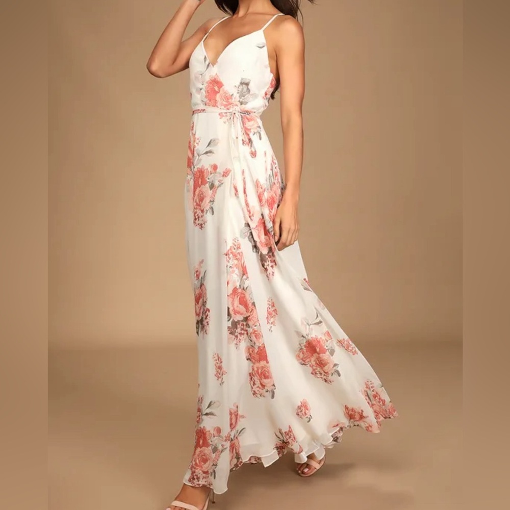 Floral maxi dress